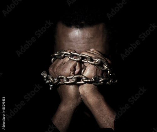 Black Man In Chains photo
