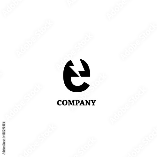 Electronics services or goods company logo