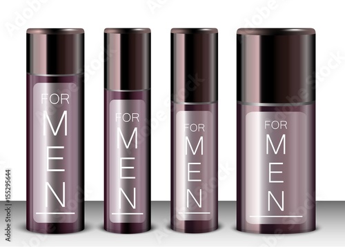 Set of spray packaging