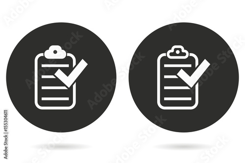 Checklist - vector icon.