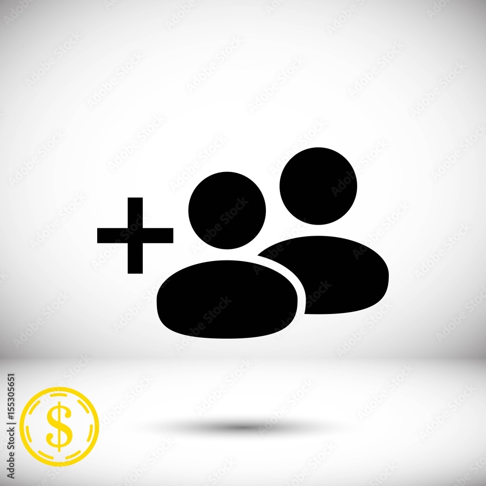 Man icon stock vector illustration flat design Man icon stock vector illustration flat design