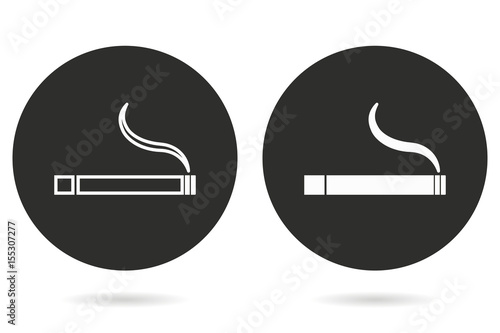 Smoke - vector icon.