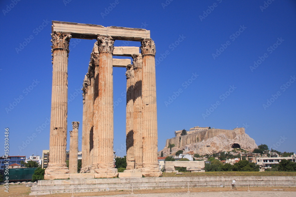 colonnes du temple de Zeus