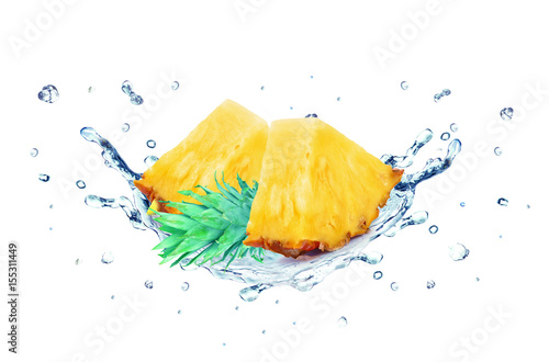 Pineapple splash water
