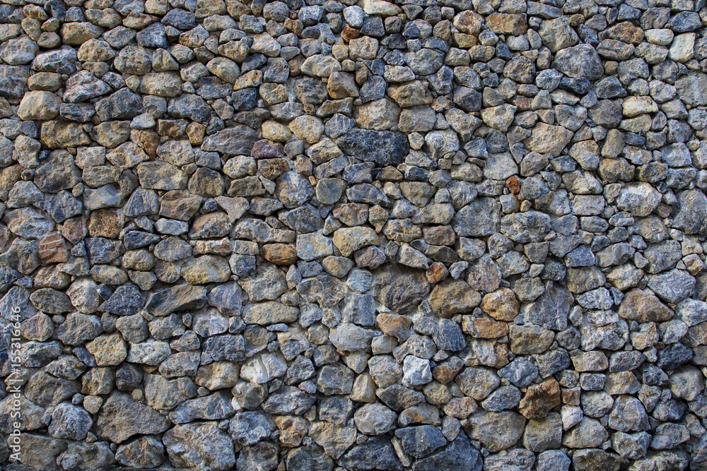 stack of rock wall texture use as background