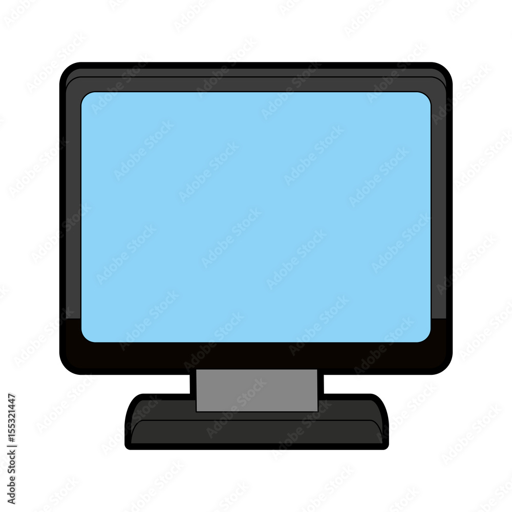 computer monitor icon image vector illustration design computer monitor icon image vector illustration design