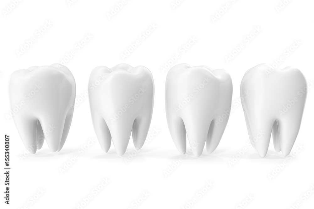 Tooth 3D Dental, medicine and health concept design element, 3D rendering Tooth 3D Dental, medicine and health concept design element, 3D rendering