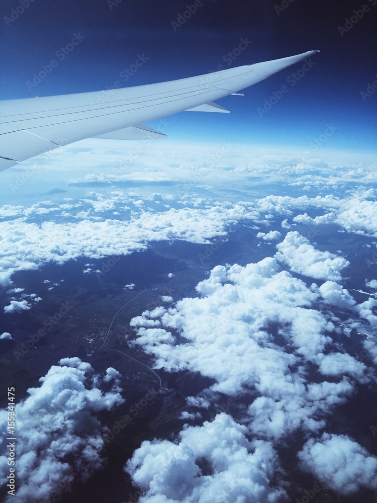 Sky Airplane View Sky Airplane View