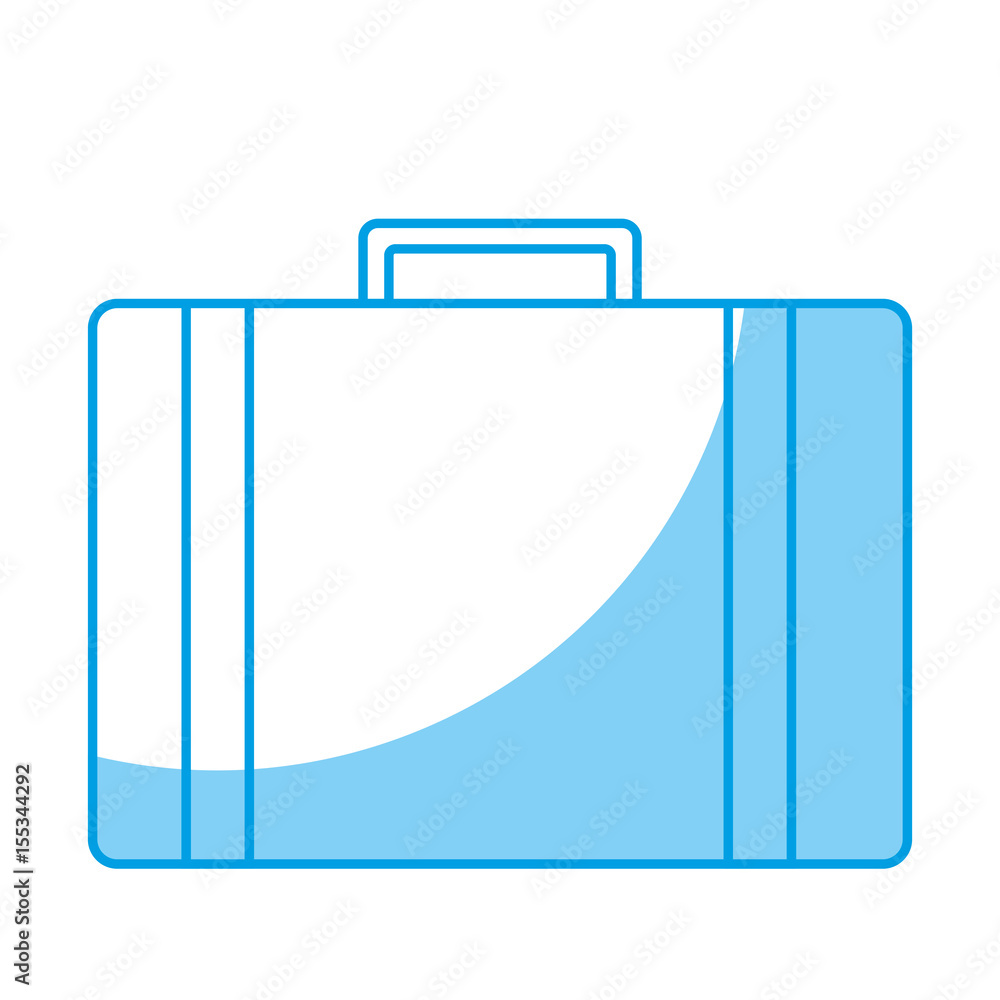 business briefcase icon over white background. vector illustration business briefcase icon over white background. vector illustration
