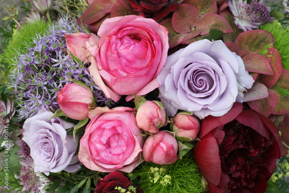 sommerlicher Blumenstrauss oder Brautstrauss sommerlicher Blumenstrauss oder Brautstrauss