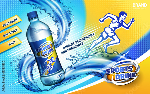 sport drink ad