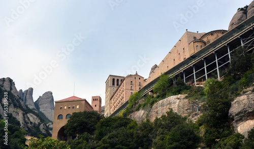 Montserrat Monastery, Bages, Barcelona, Spain photo