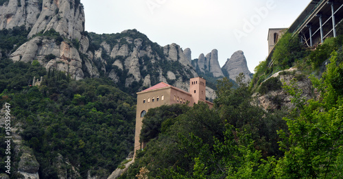 Montserrat Monastery, Bages, Barcelona, Spain photo