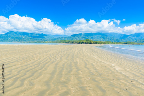 Marino Ballena National Park in Uvita - Punta Uvita - Beautiful beaches and tropical forest at pacific coast of Costa Rica