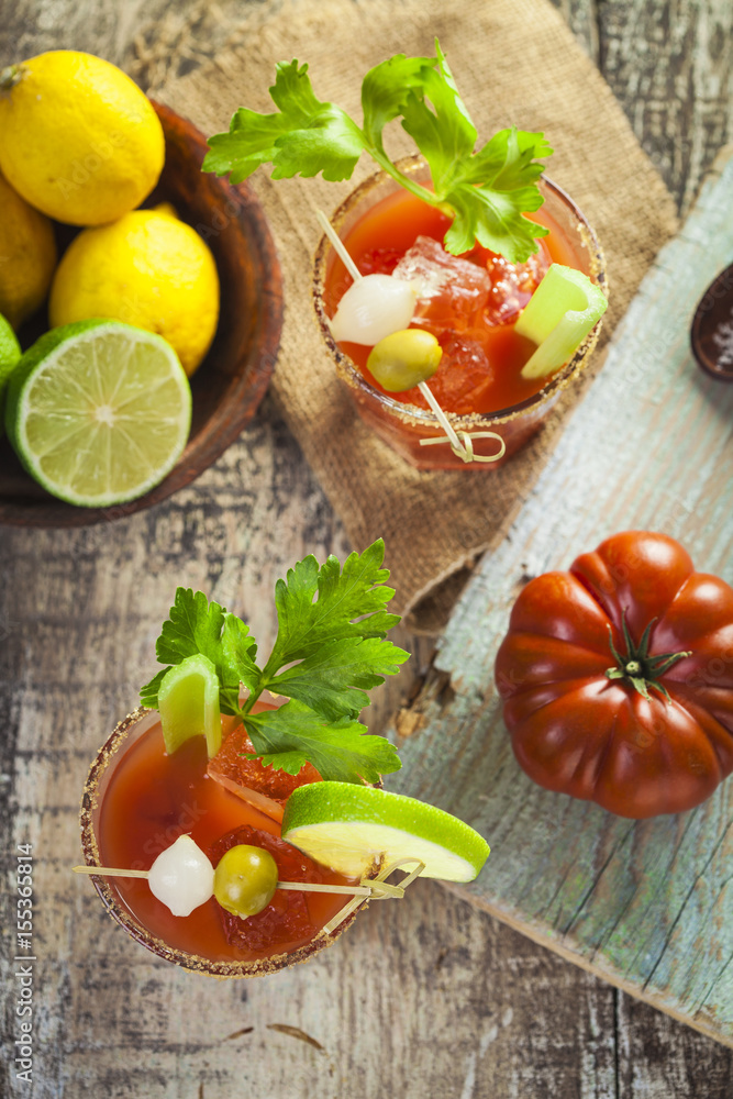 Bloody mary cocktail Bloody mary cocktail