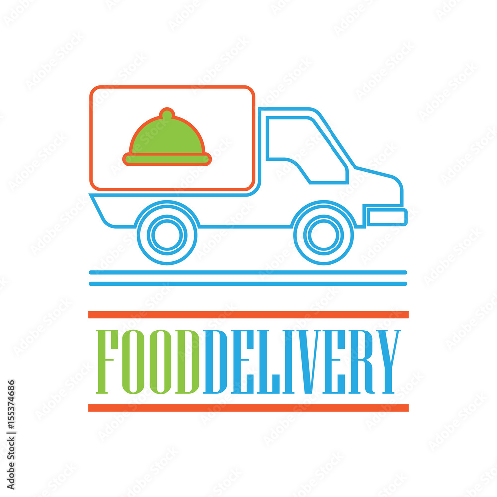 delivery concept (free, fast, food delivery) vector illustration delivery concept (free, fast, food delivery) vector illustration