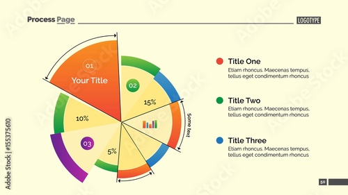 Business Pie Chart Slide Template