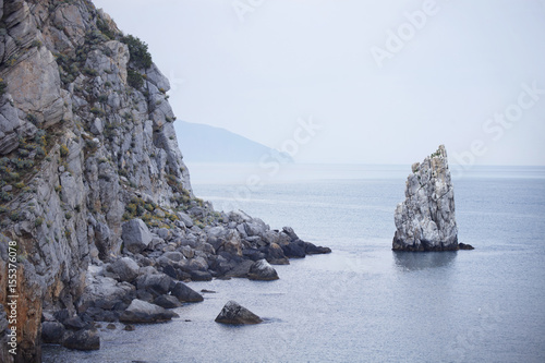Rock Sail. Crimea. Black Sea