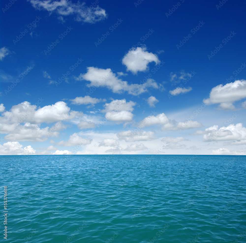 Blue sea water Blue sea water