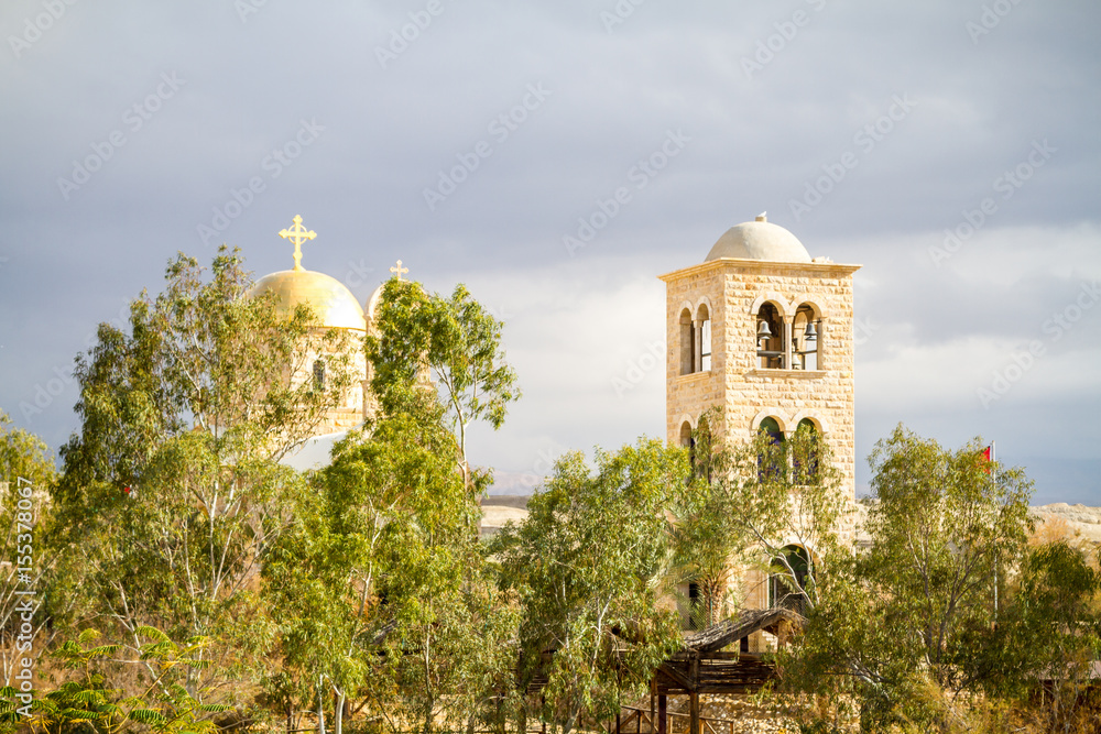 The Greek Orthodox St. John the Baptist Church in Jordan