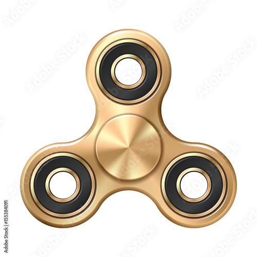 Hand fidget spinner toy - stress and anxiety relief.
