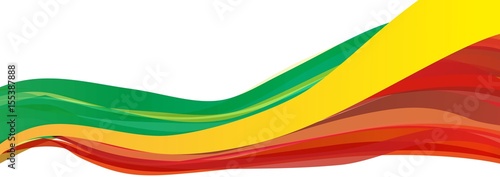 Flag of the Republic of the Congo, green yellow red flag of the Republic of the Congo