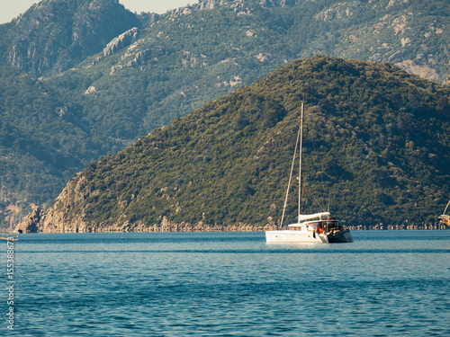 Sea of Marmaris, Turkey with beautiful scenery