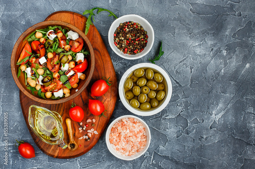 Spring vegetable salad