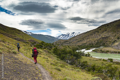 Treking dookoła Torres del Paine, Patagonia, Chile © Rafał Bachanek