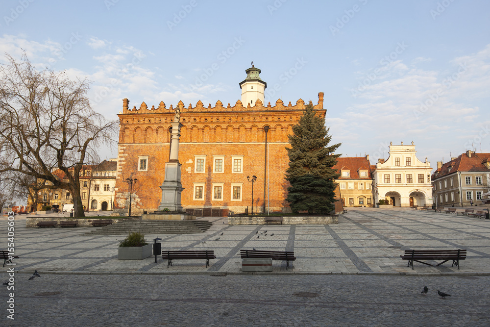 Old town hall in Sandomierz, Poland Old town hall in Sandomierz, Poland