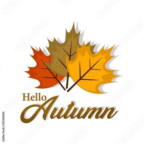 Autumn concept illustration vector