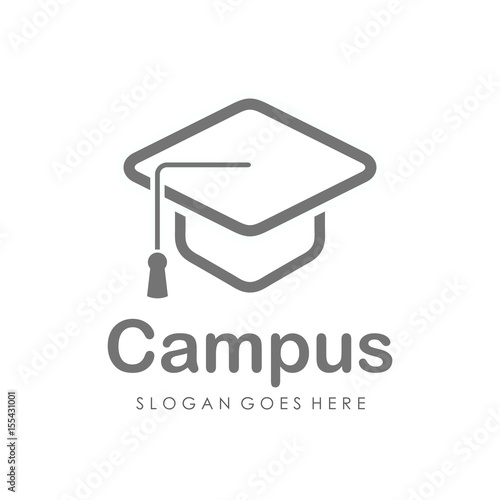 Book logo design vector