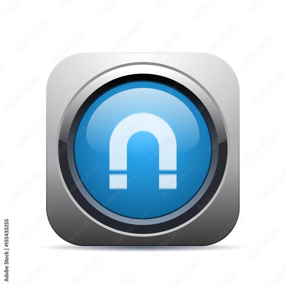 Square Push-Button - Vector Square Push-Button - Vector