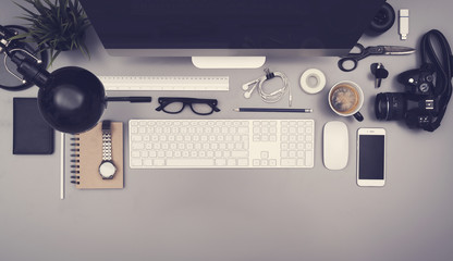 Desktop hero header
