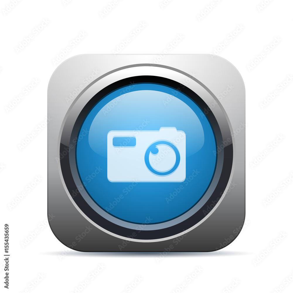 Square Push-Button - Vector Square Push-Button - Vector