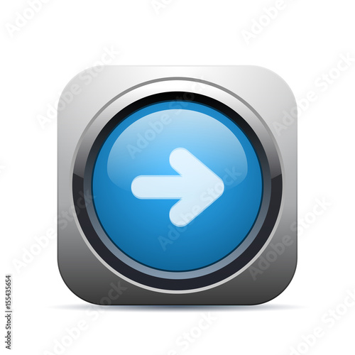 Square Push-Button - Vector