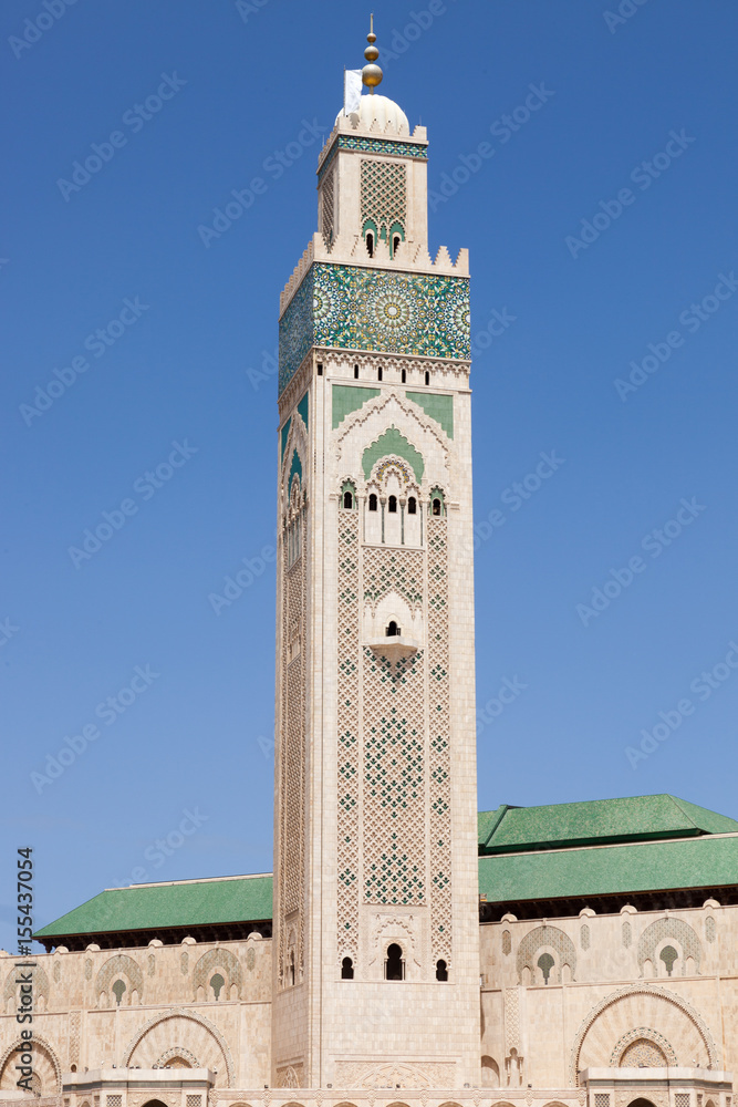 Fototapeta premium Hassan II Mosque in Casablanca