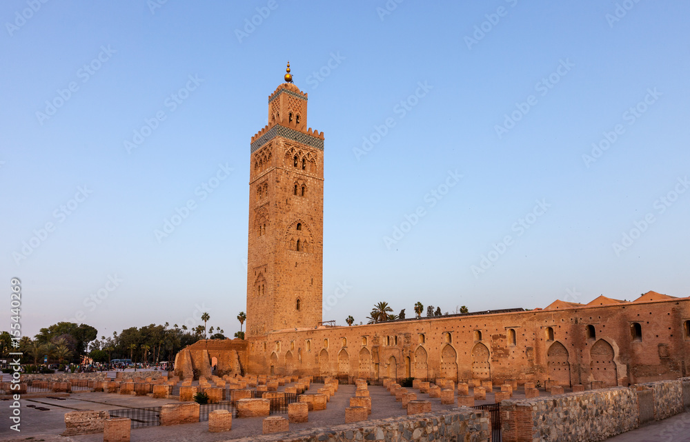 Koutoubia mosque in Marrakech