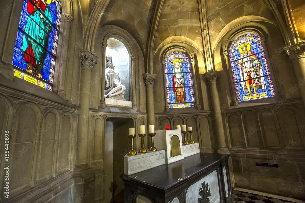 Fototapeta premium Notre dame de la compassion church, Paris, France