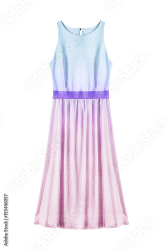 Colorful dress isolated