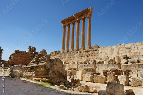 Temple of Jupiter at Baalbek, Lebanon 