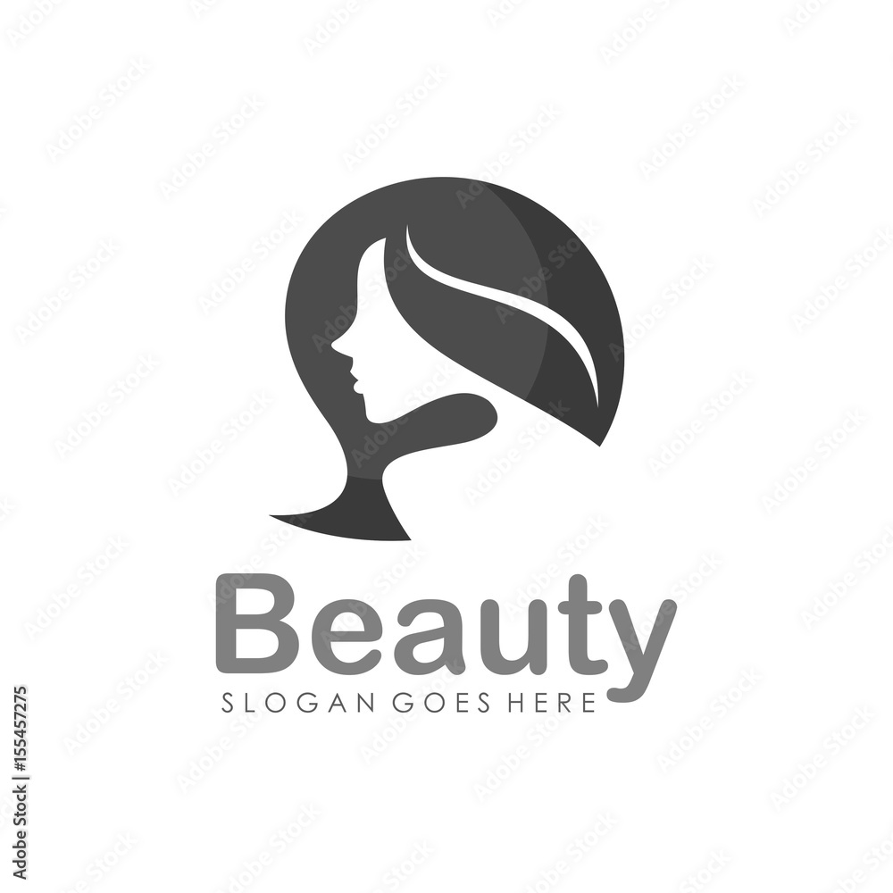 Beauty Clinic And Spa Therapy Logo Design Vector Stock Vector Adobe Stock