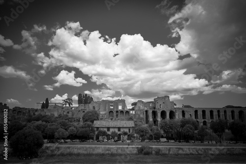 View of Palatino, Rome, Lazio, Italy, Europe