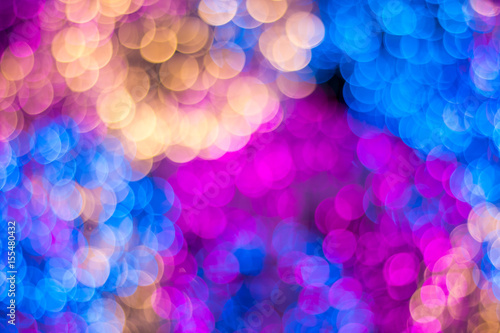 colorful bokeh background