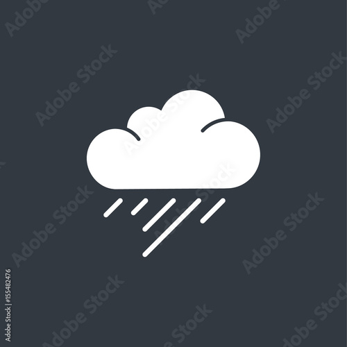 Rain Cloud Vector 