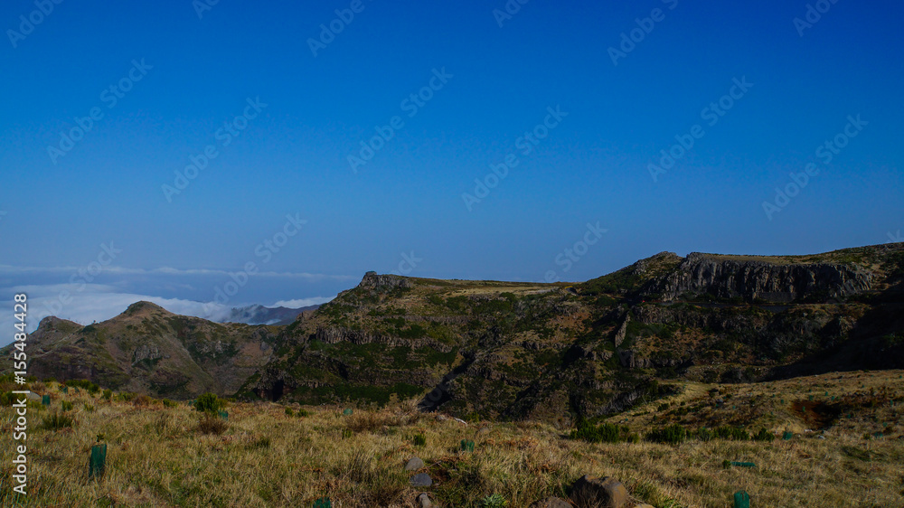 Madeira - Over the clouds on the mountain Pico do Arieiro