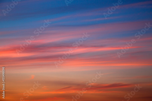 incredibly beautiful sunset, clouds at sunset, colorful sunset