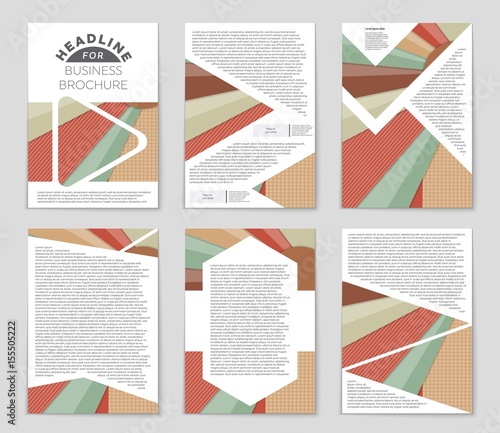 Abstract vector layout background set. For art template design, list, front page, mockup brochure theme style, banner, idea, cover, booklet, print, flyer, book, blank, card, ad, sign, sheet,, a4