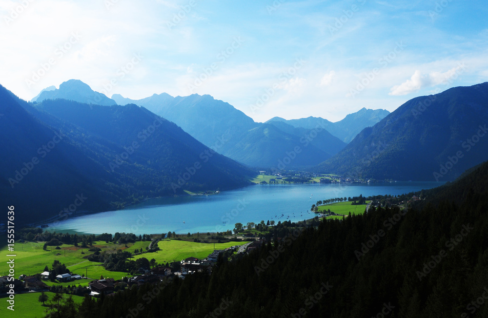 Austria: Der Achensee bei Pertisau und Maurach im Tirol