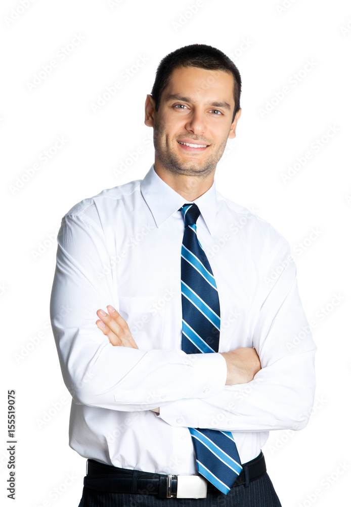 Businessman, isolated on white background Businessman, isolated on white background